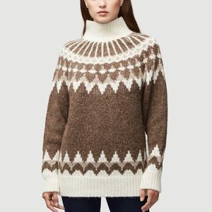 NWT Frame Fair Isle Sweater
